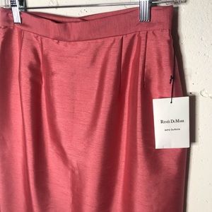 Renee DuMarr silk skirt NWT